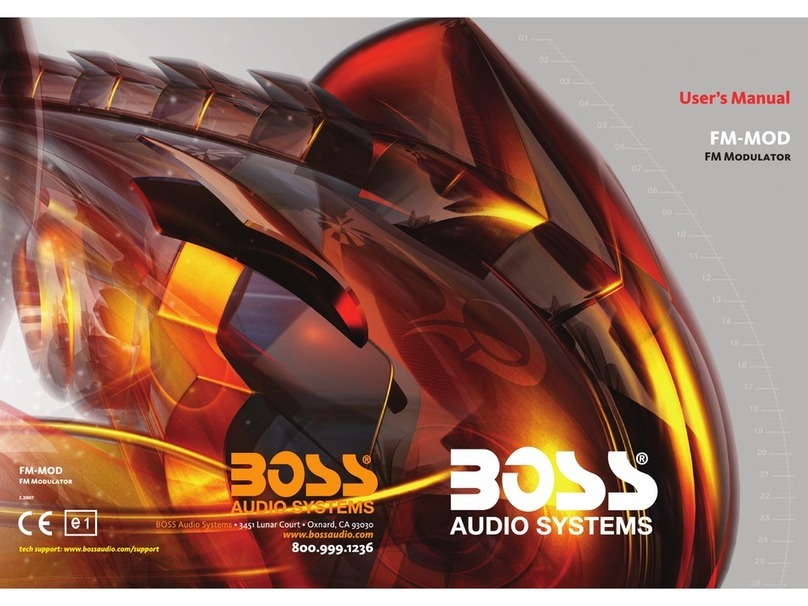 Boss Audio Systems FM-MOD user manual