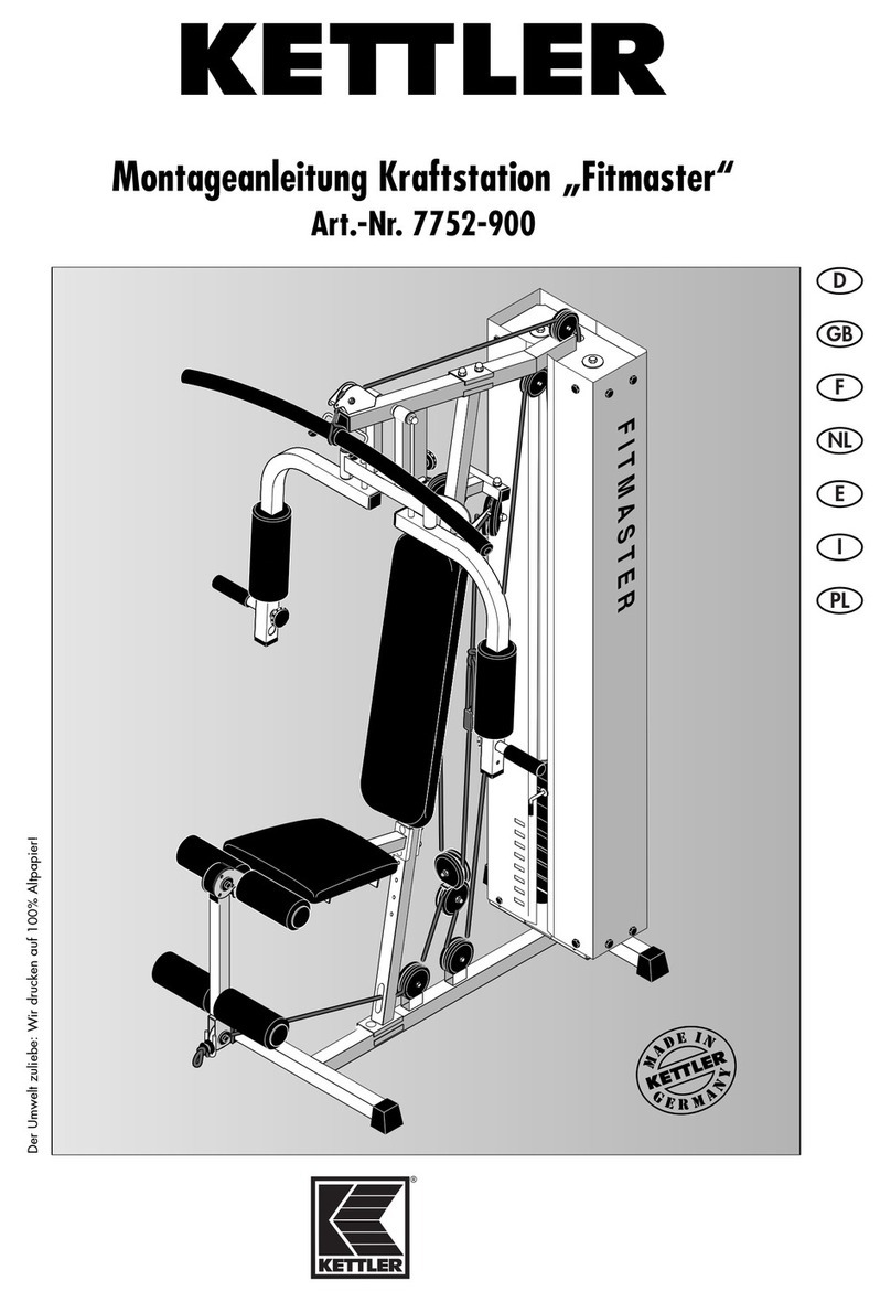 Kettler Fitmaster User manual