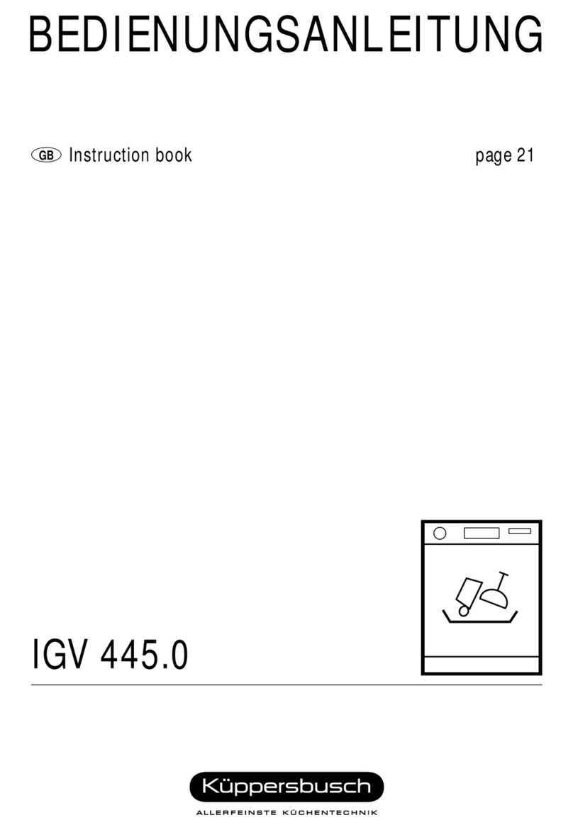 Küppersbusch IGV 445.0 User manual