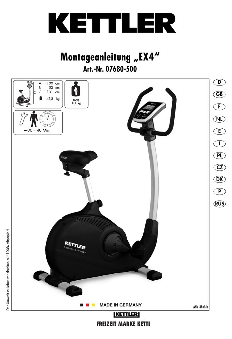 Kettler EX4 Assembly instructions