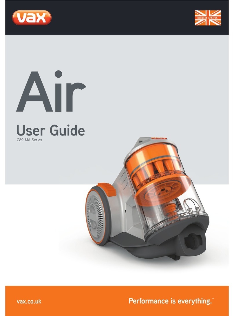 Vax C89-MA Series User manual Vax C89-MA Series User manual