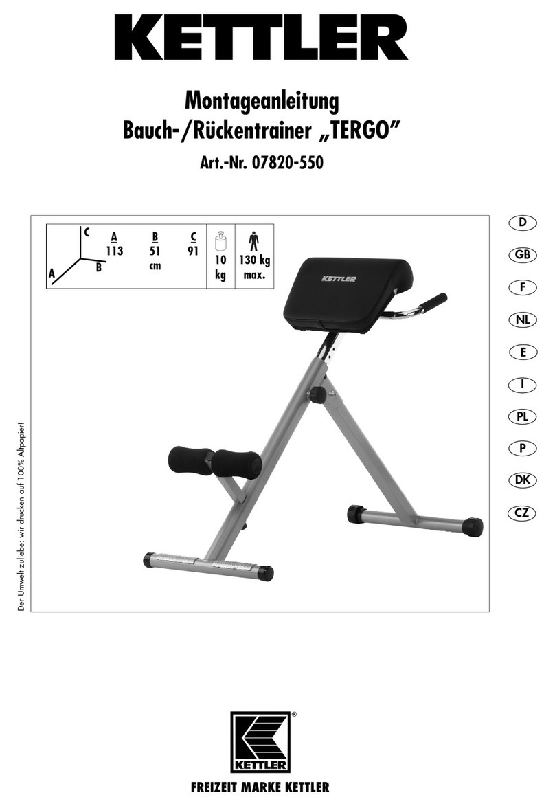 Kettler TERGO Assembly instructions