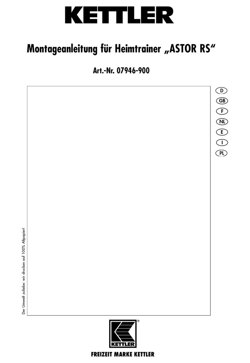Kettler Astor RS User manual