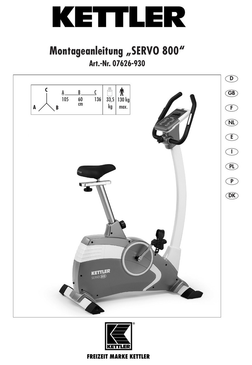 Kettler SERVO 800 Assembly instructions