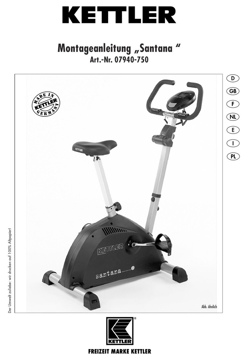 Kettler santana User manual