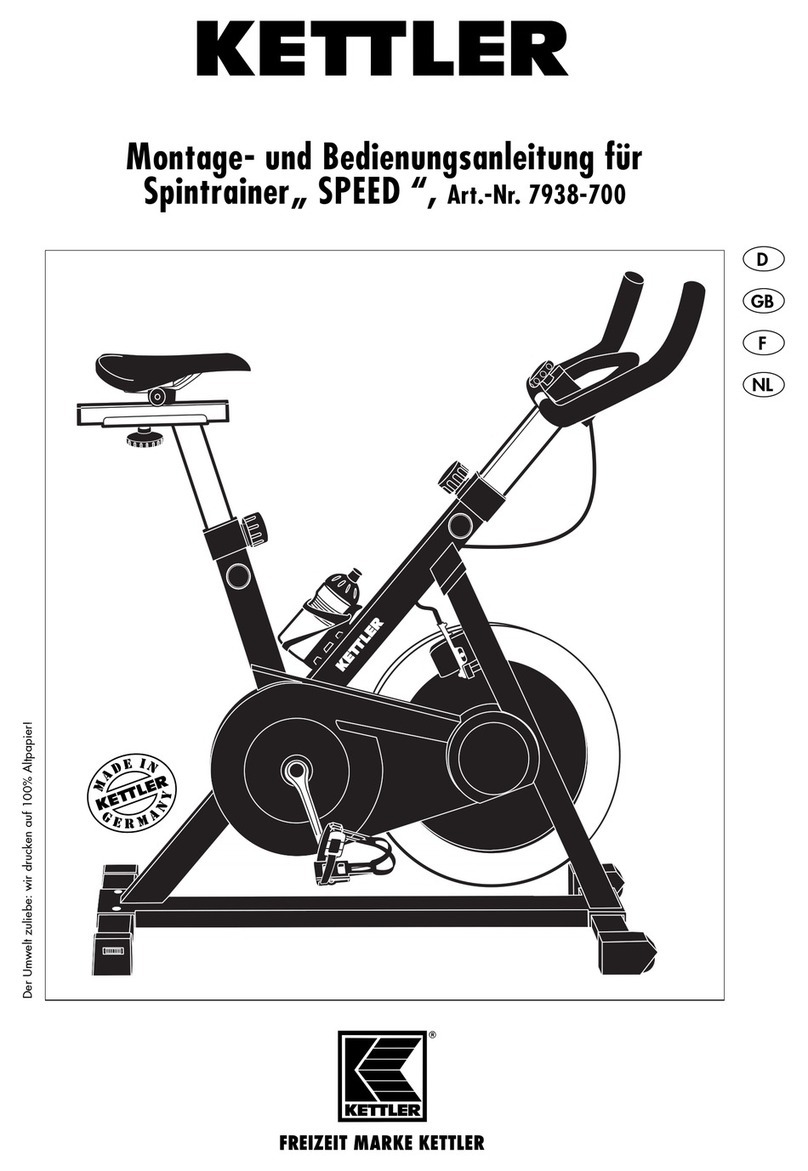 Kettler Speed Assembly instructions