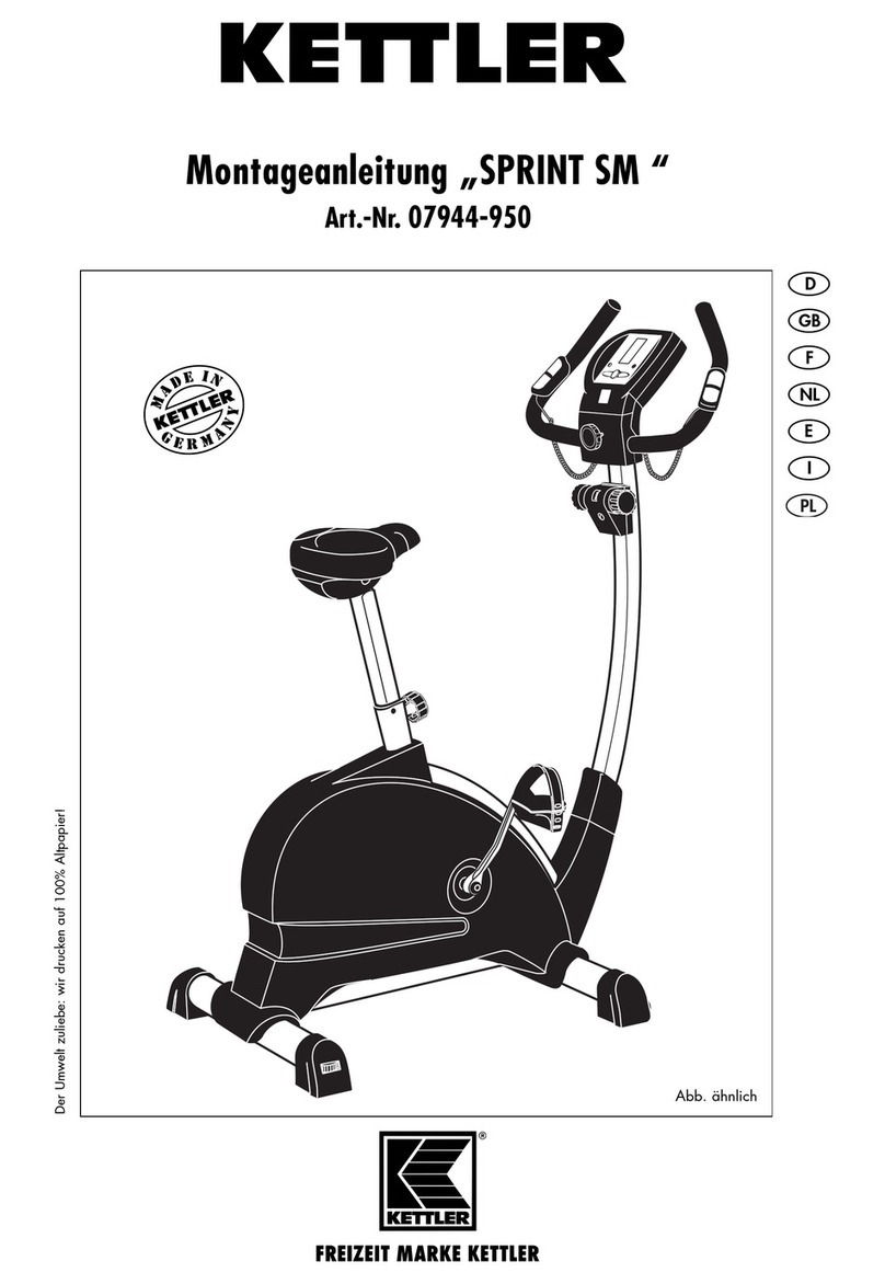 Kettler Sprint SM Assembly instructions