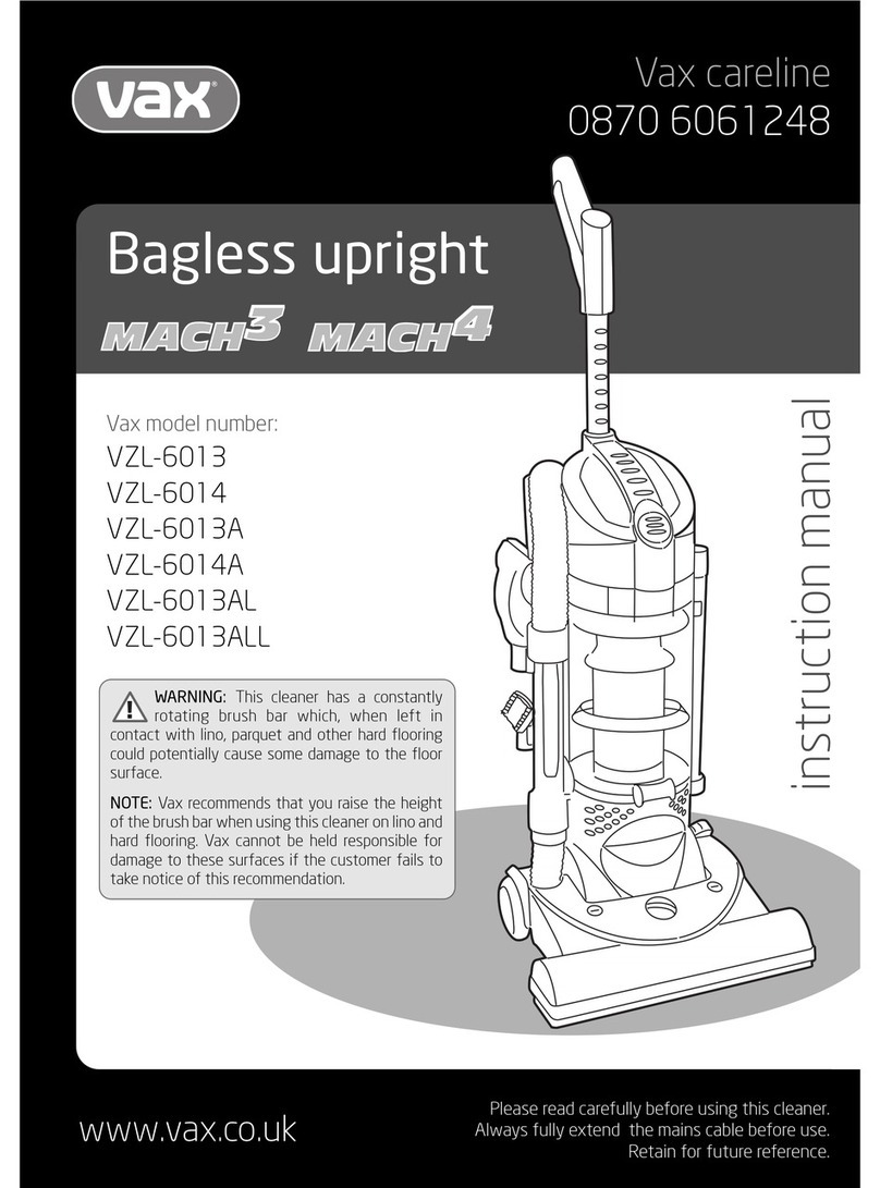 Vax VZL-6013 User manual