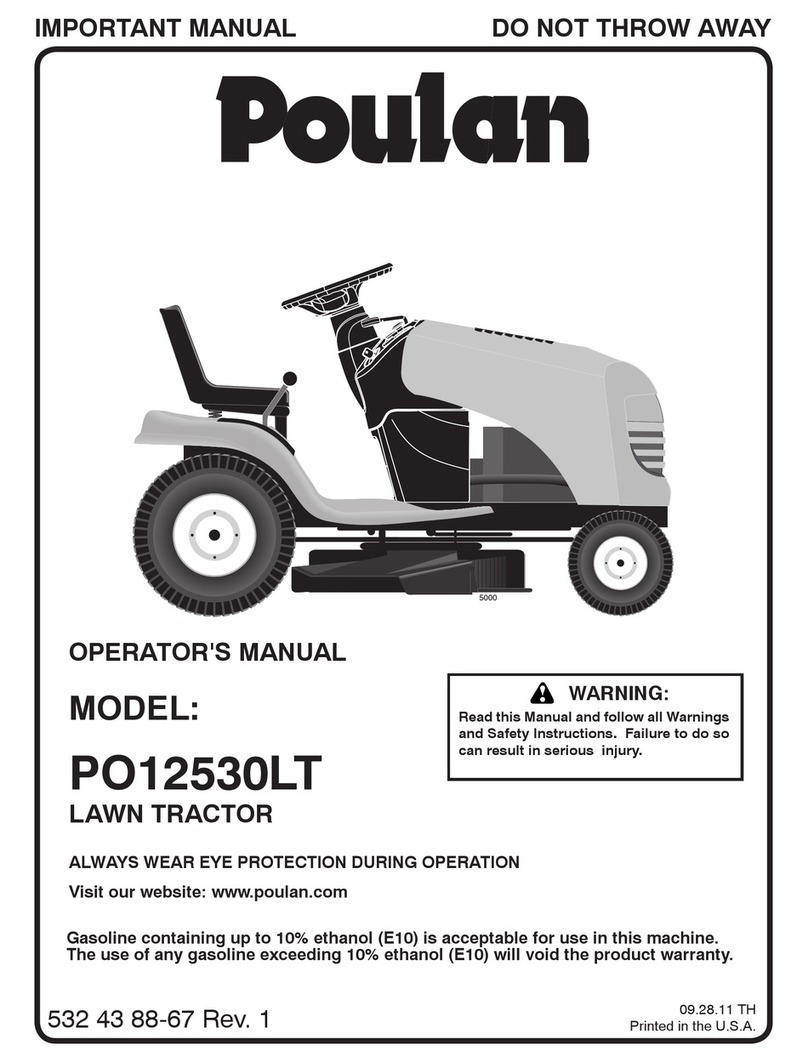 Poulan Pro 532438867R1 user manual
