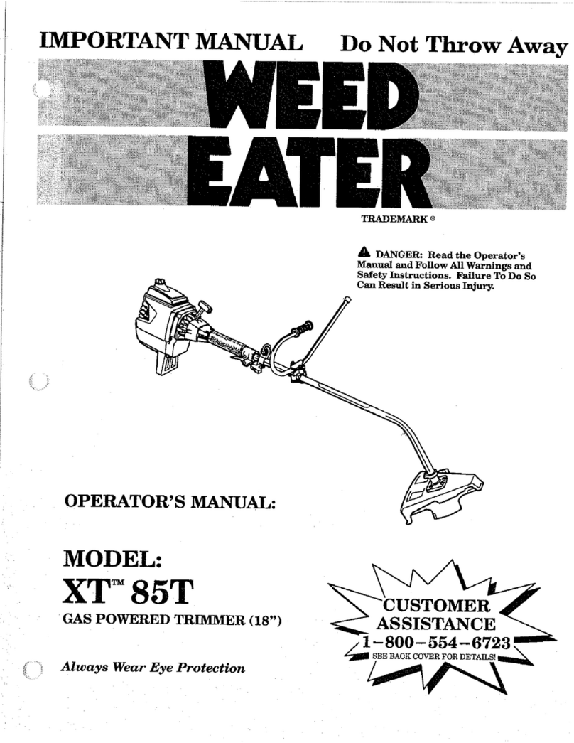 Weed Eater 1994-04 user manual