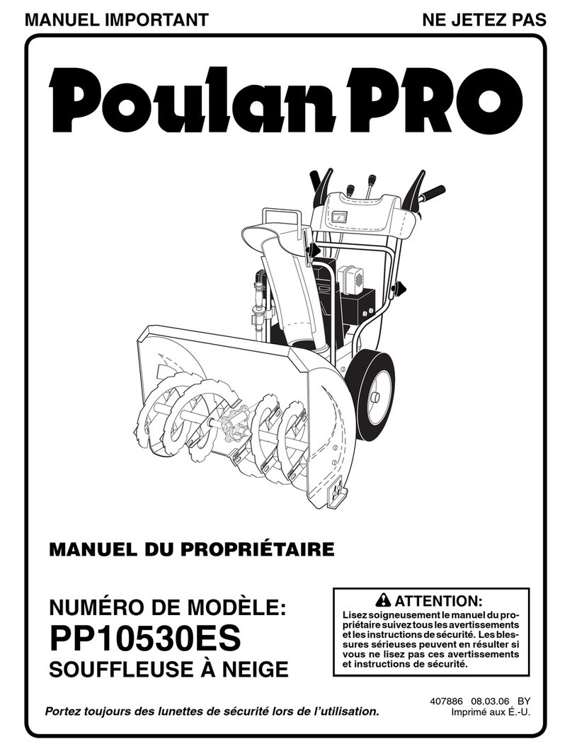 Poulan Pro f-407886.indd user manual