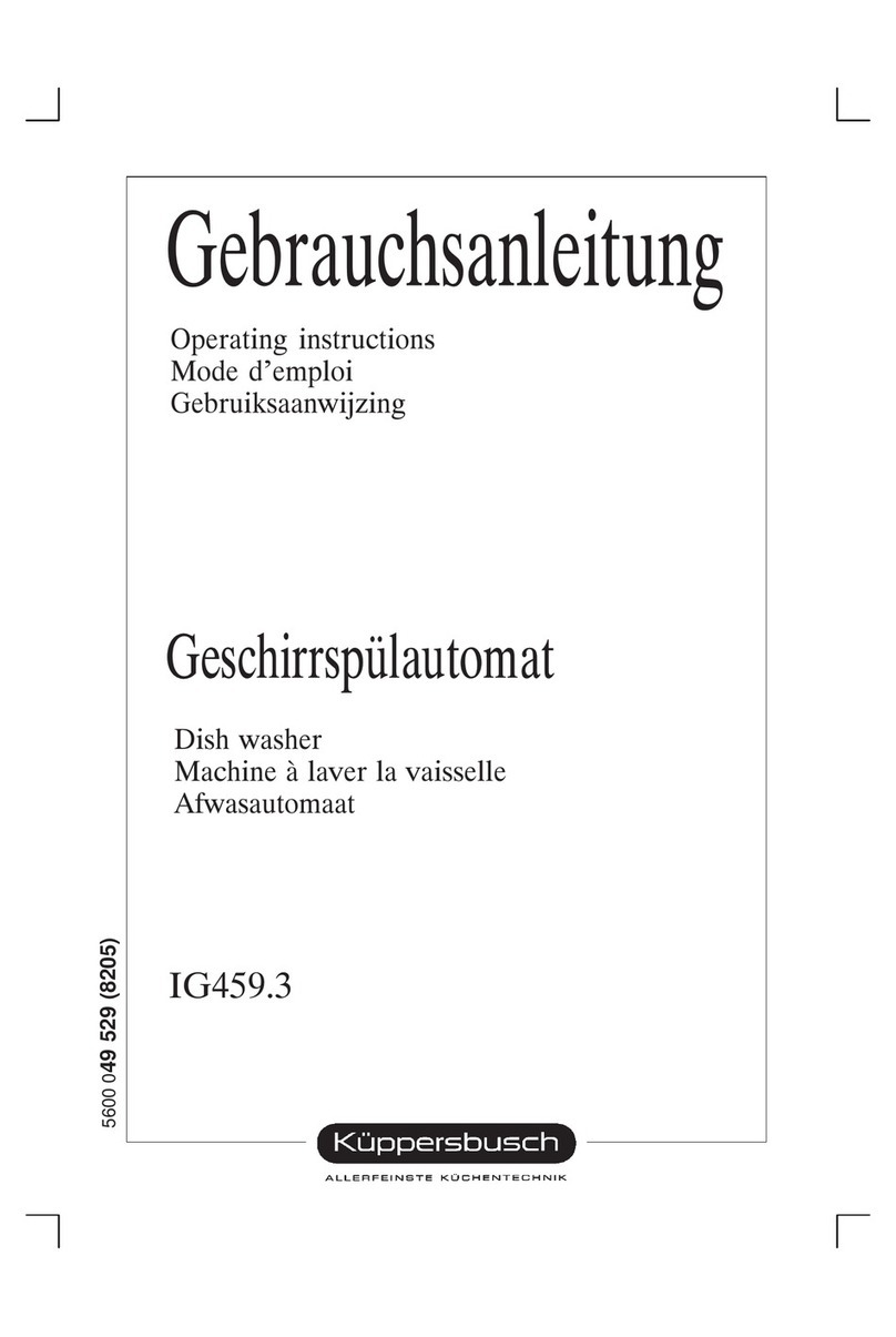 Kuppersbusch IG459.3 operating instructions