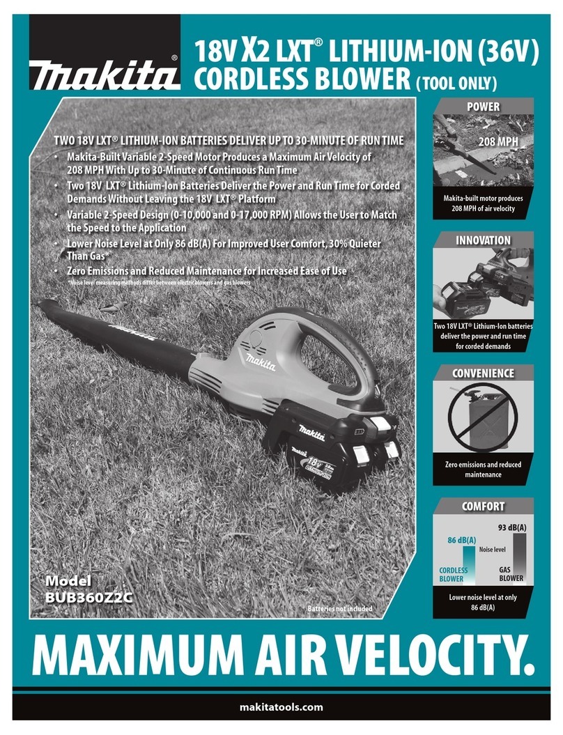 Makita BUB360Z2C User manual Makita BUB360Z2C User manual