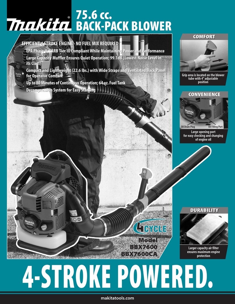 Makita BBX7600 User manual Makita BBX7600 User manual