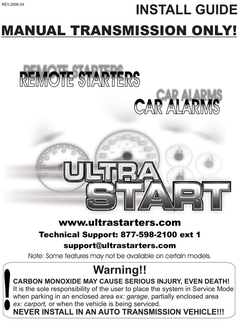 Ultra Start 2500M SERIES install guide