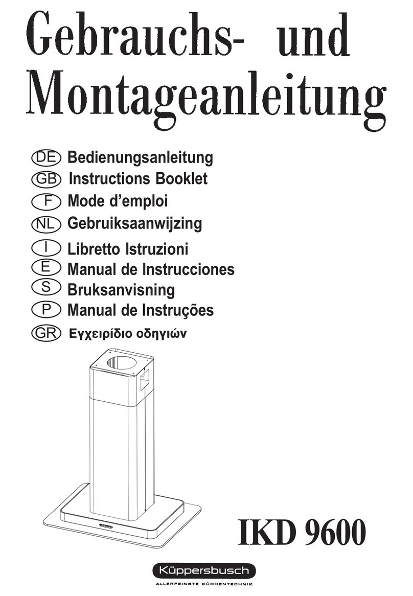 Küppersbusch IKD 9600 User manual