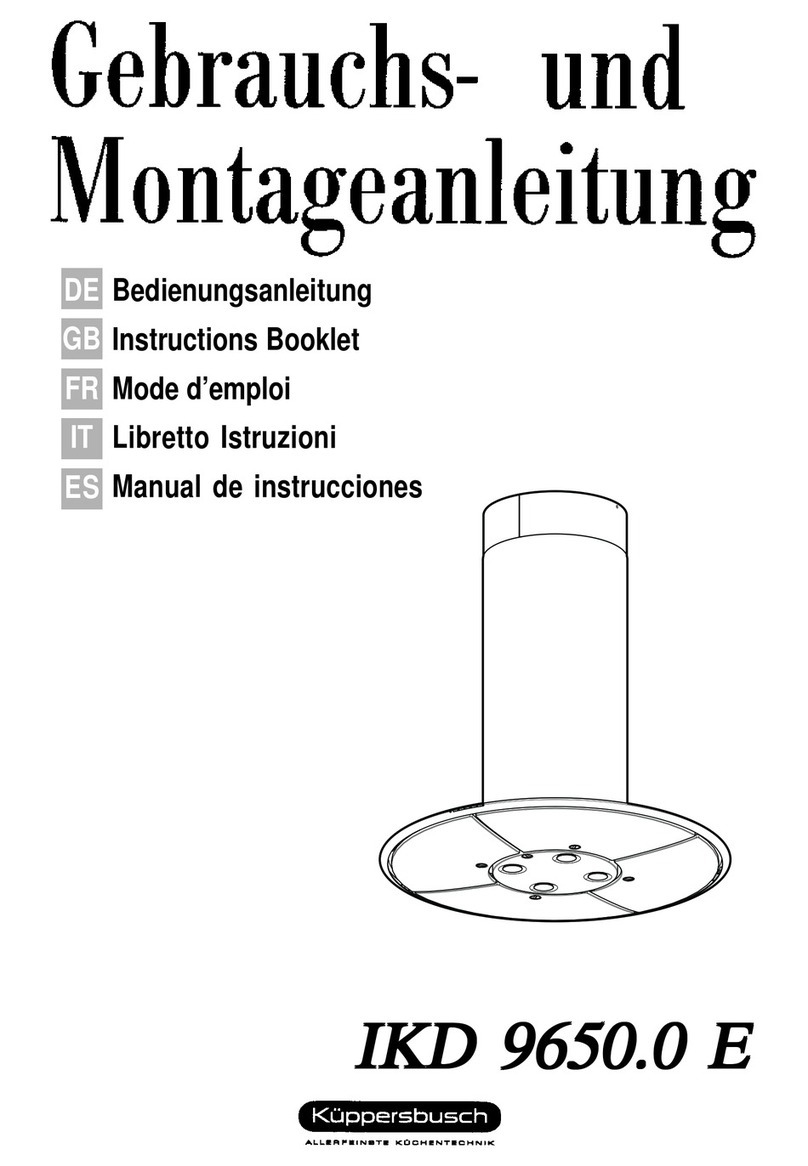 Küppersbusch IKD 9650.0 E User manual