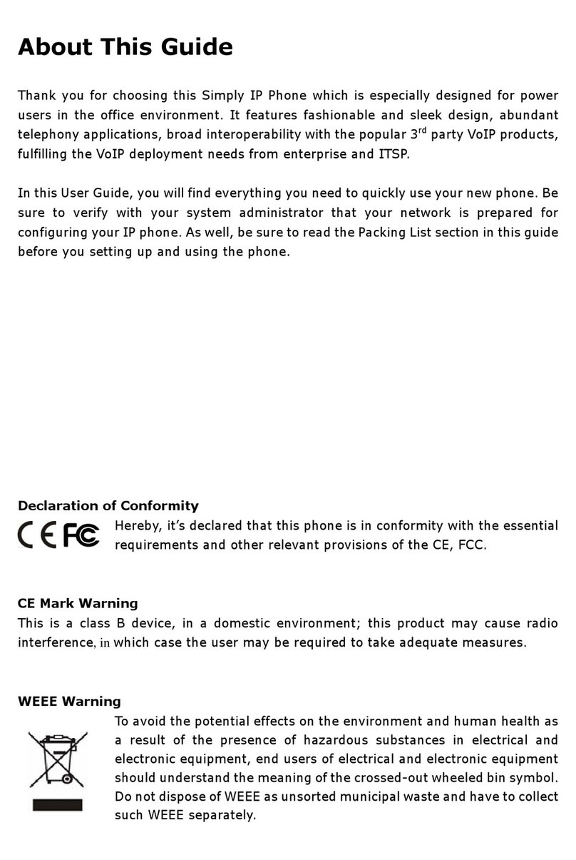 Yealink V0.2 manual&nbsp;