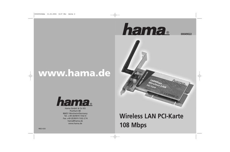 Hama 49022 quick start guide