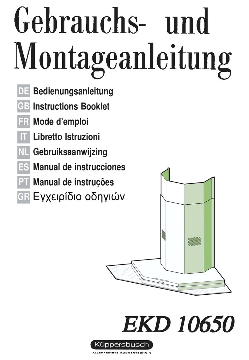 Küppersbusch EKD 10650 User manual
