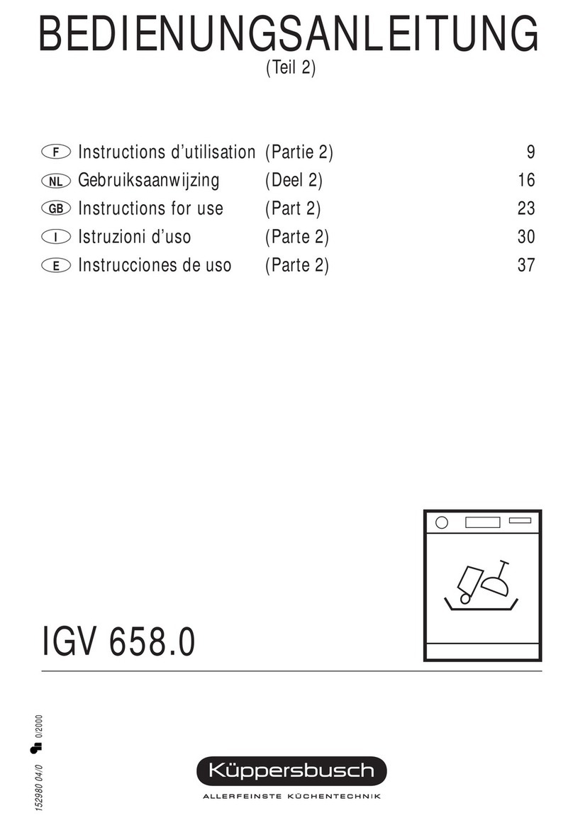 Küppersbusch IGV 658.0 Instructions for use