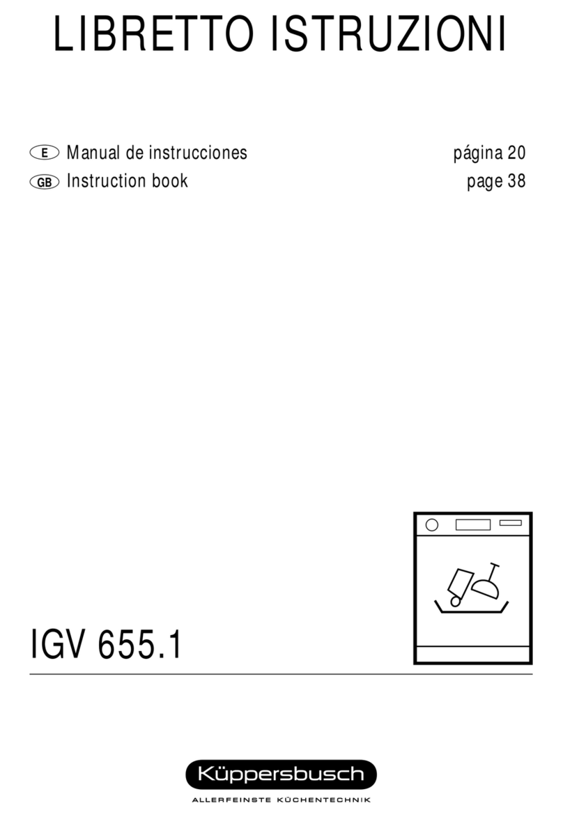 Küppersbusch IGV 655.1 Instruction book