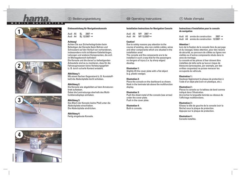 Hama MY 2007 operating instructions