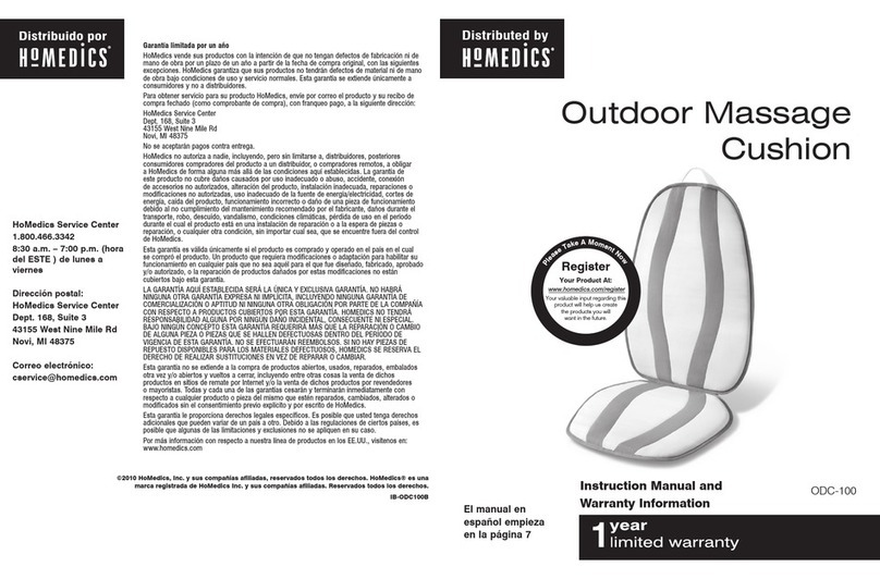 HoMedics ODC-100 User manual