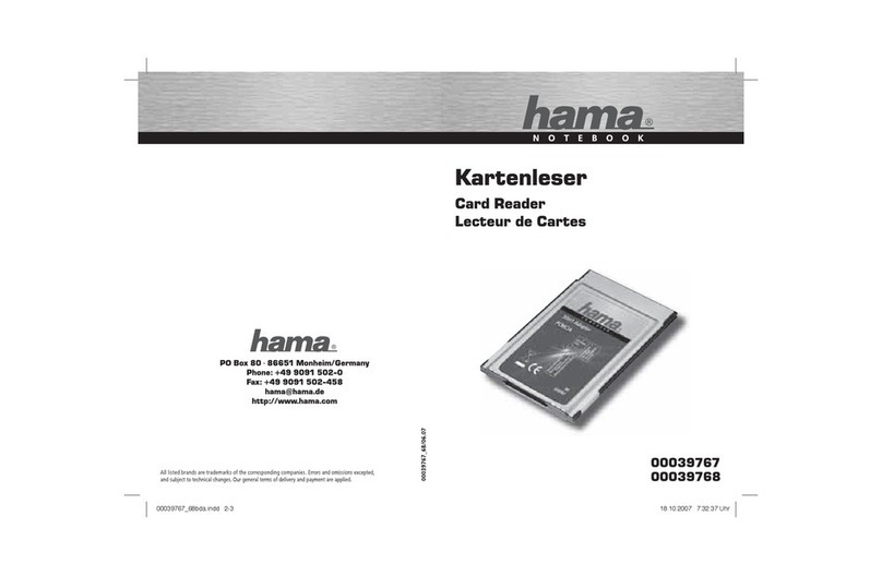 Hama 39767 operating instructions