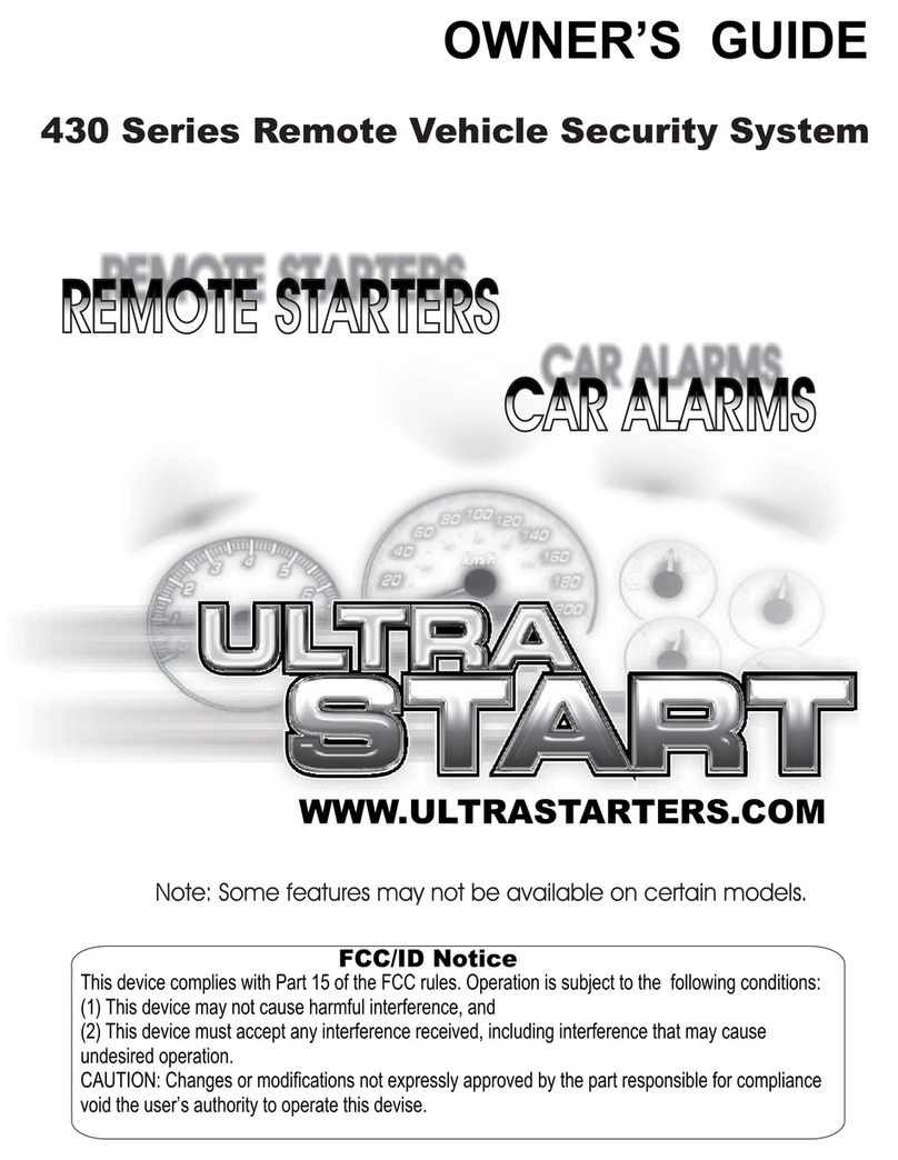 Ultra Start 430 Series User manual