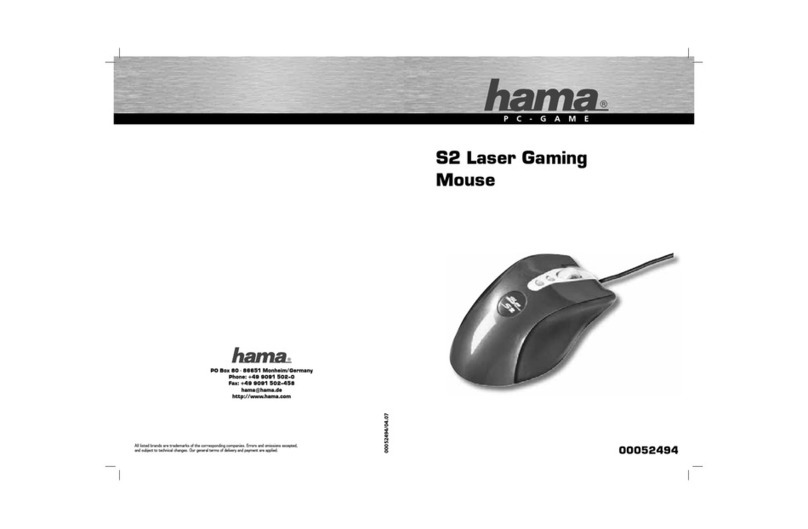 Hama S2 Operating	 instruction