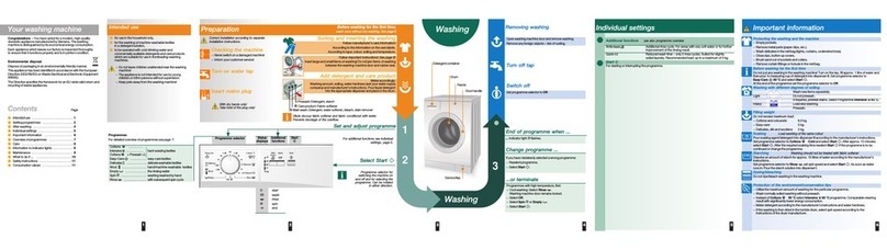 Siemens WM06E050TH operating instructions