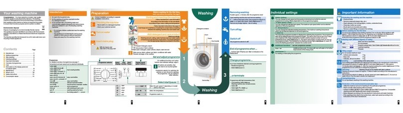 Siemens WM08E260HK User manual