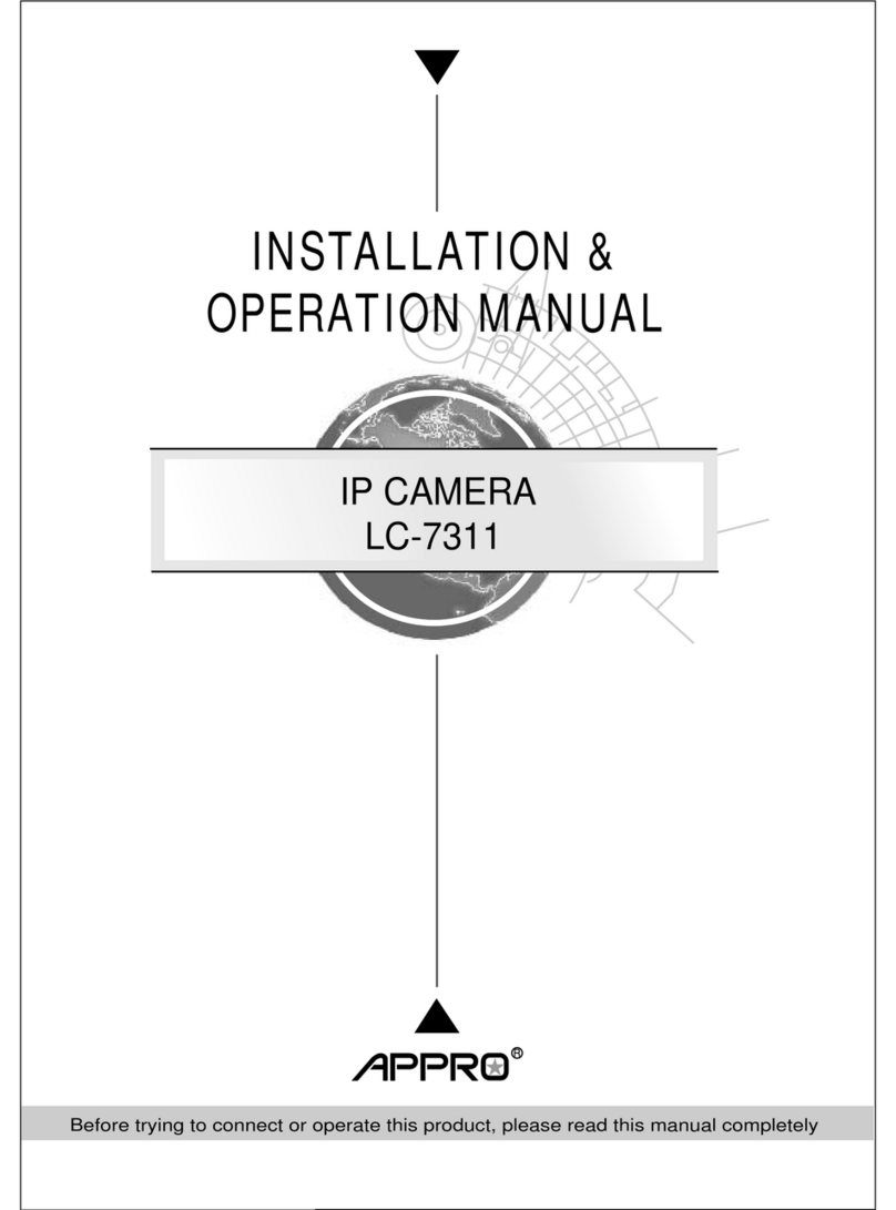 Appro LC-7311 Installation and operation manual