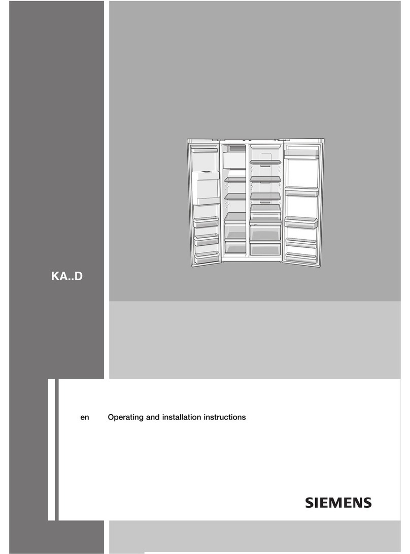 Siemens KA62DV00GB User manual