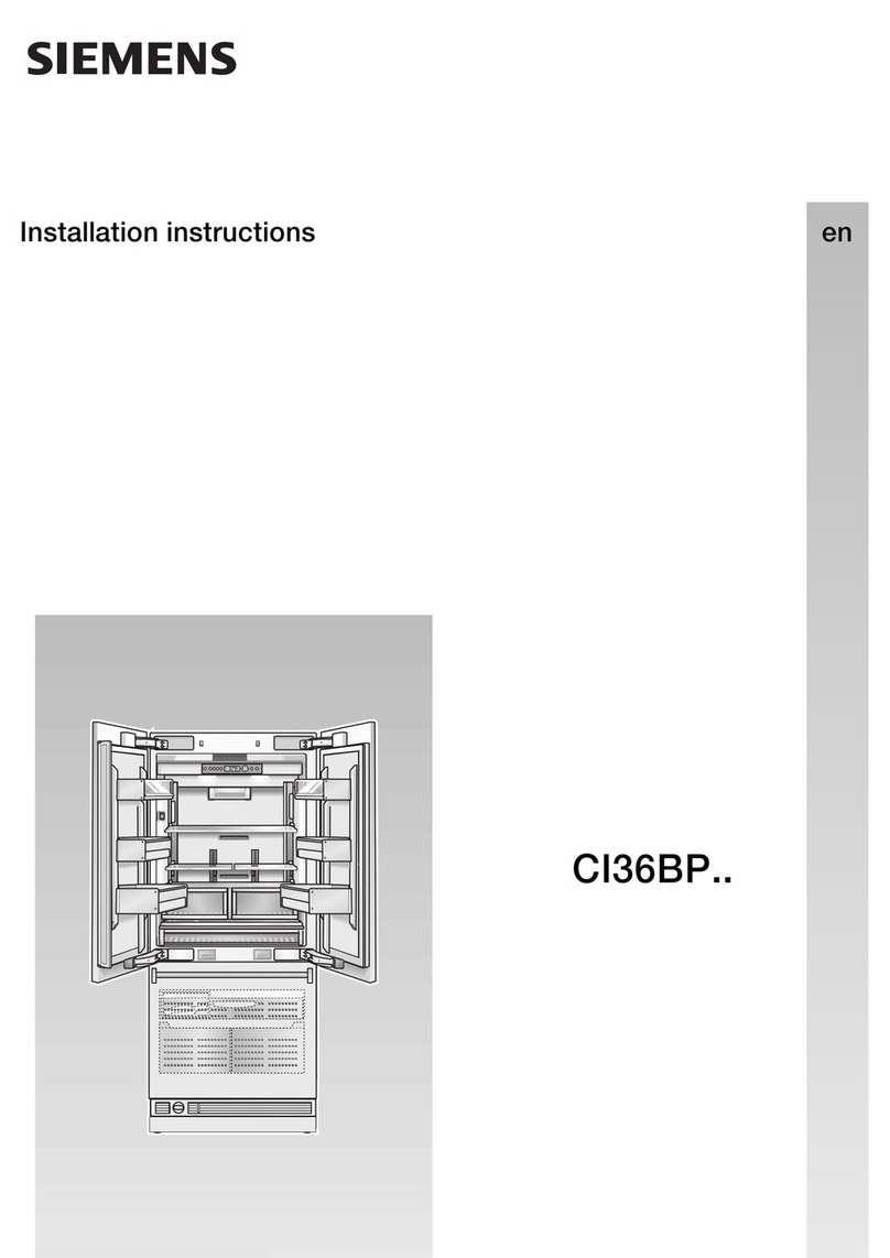 Siemens CI36BP Series User manual Siemens CI36BP Series User manual