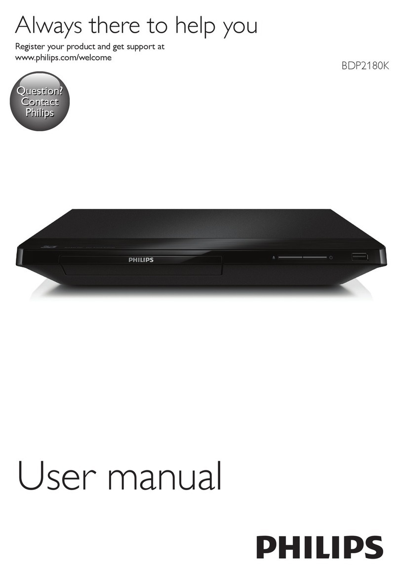 Philips BDP2180K User manual