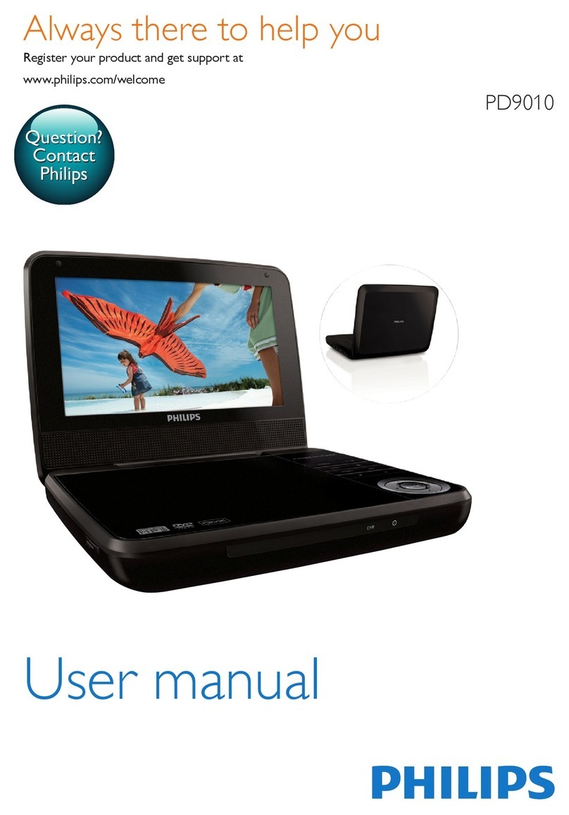 Philips PD9010 user manual
