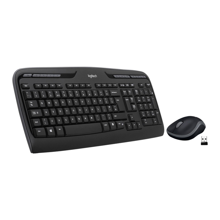 Logitech MK330 Getting started guide