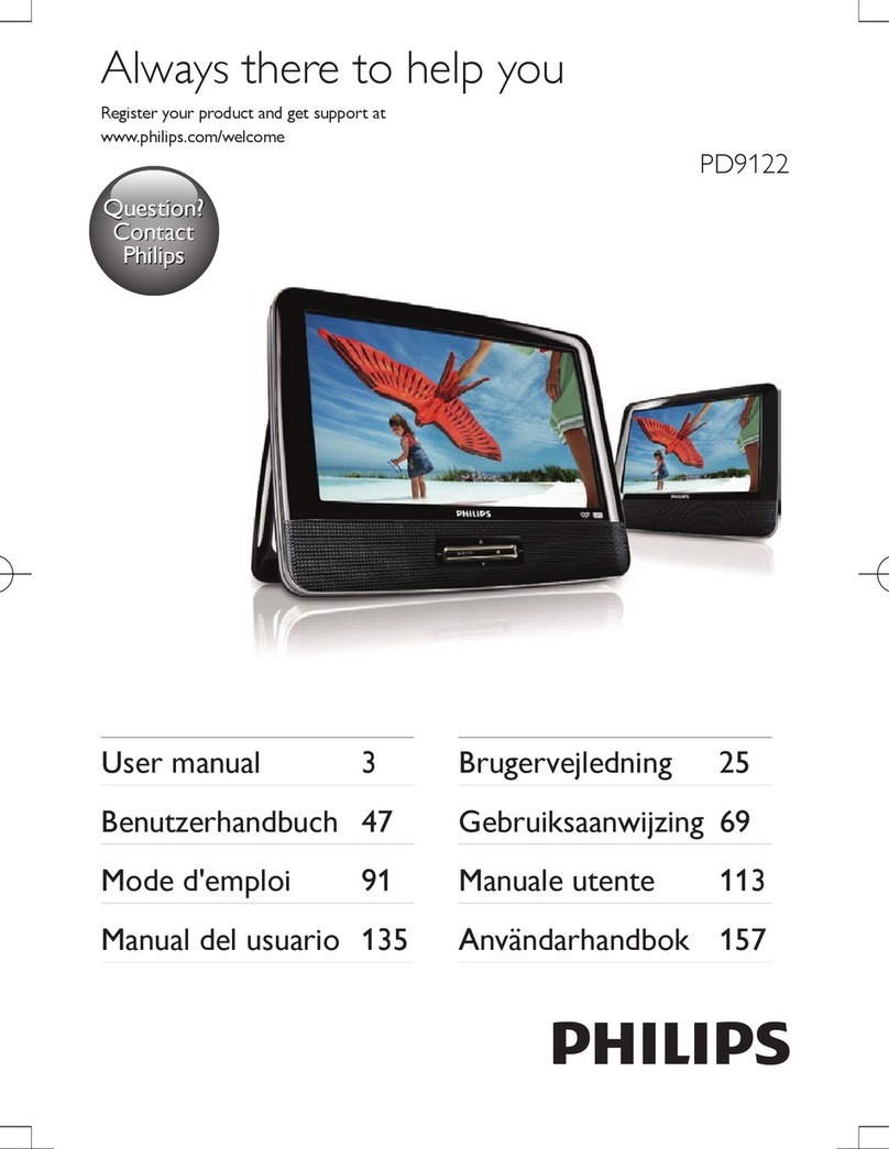 Philips PD9122 user manual