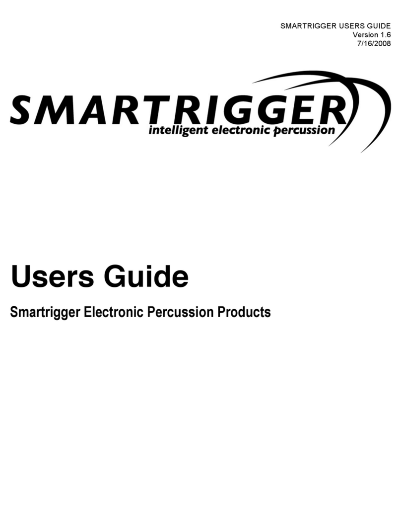 Smartrigger electronic cymbals user guide