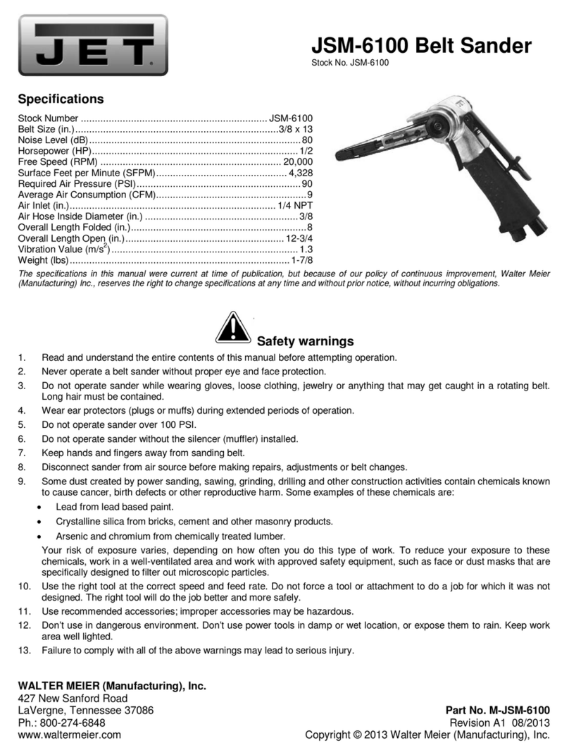 Jet JSM-6100v User manual