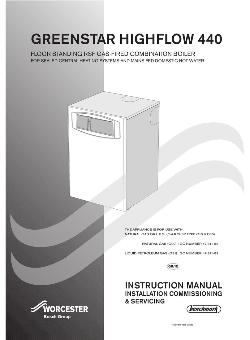 Worcester Greenstar Highflow 440 instruction manual