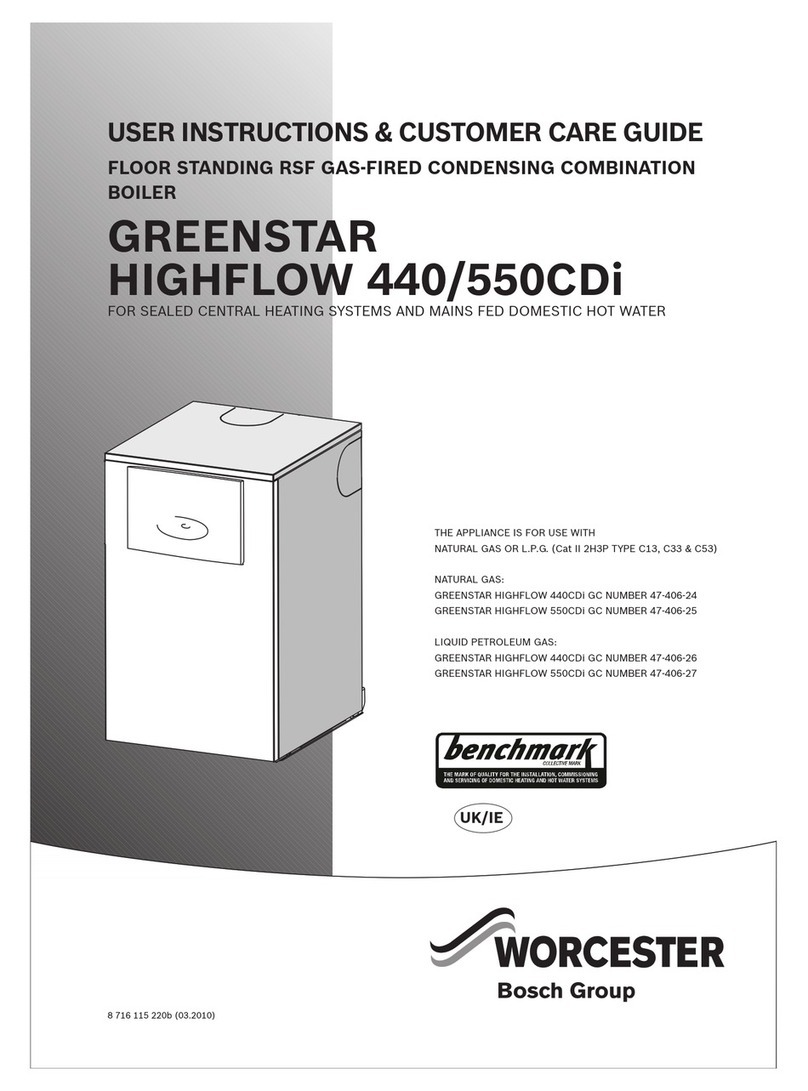 Worcester Greenstar Highflow 440 User manual