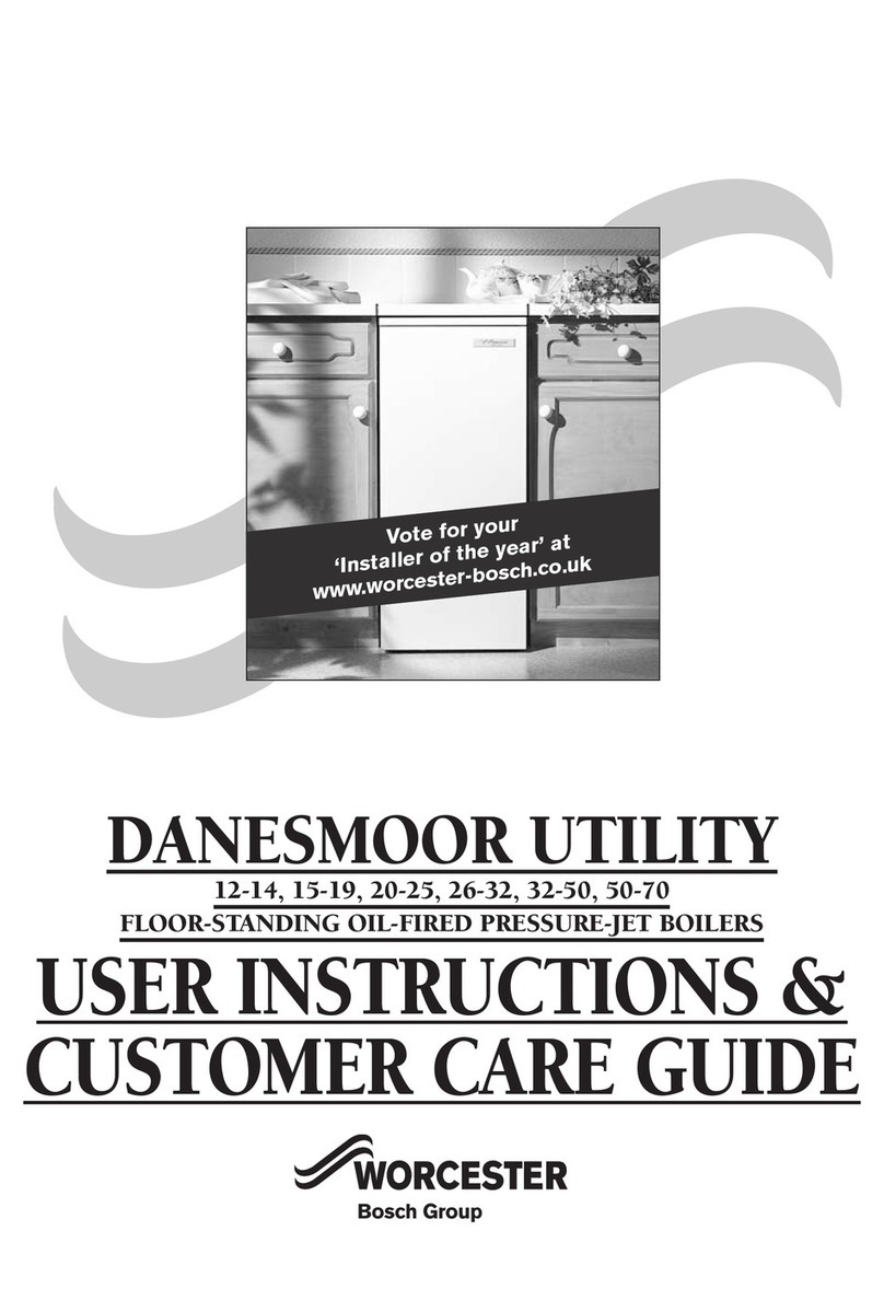 Worcester DANESMOOR UTILITY 12-14 User instructions & customer care guide Worcester DANESMOOR UTILITY 12-14 User instructions & customer care guide