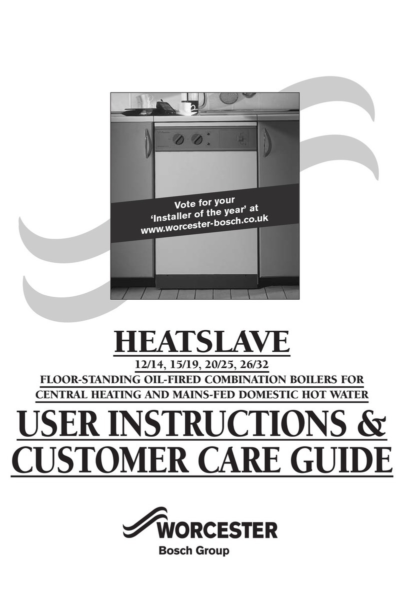 Worcester danesmoor 12/14 User instructions & customer care guide