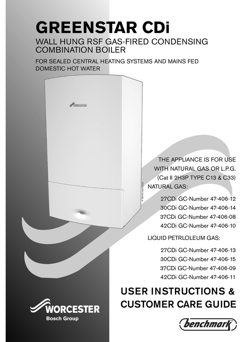 Worcester Greenstar CDi User manual
