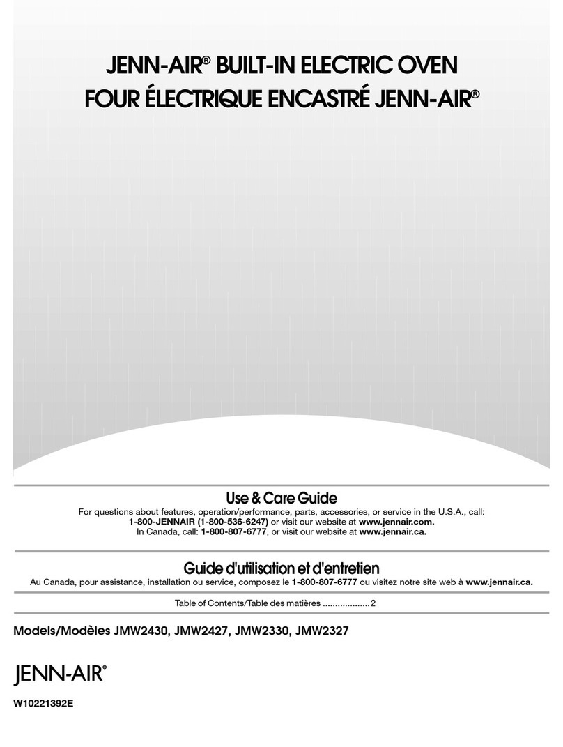 Jenn-Air JMW2327 Use & care guide