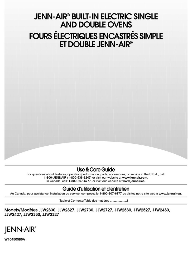 Jenn-Air JJW2327 User manual