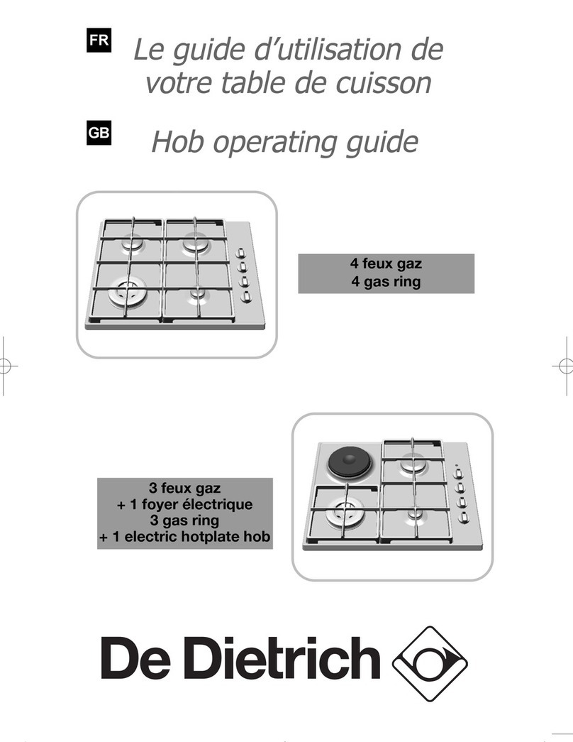 DeDietrich G30 operating guide